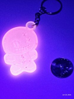 Voodoo doll keychain