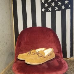 J.CREW Mens 13 Slippers - Worn Once