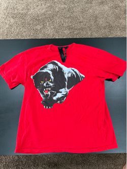 Authentic VLONE Black Panther Graphic T w/ Big V Logo on Back - Men’s L - EUC