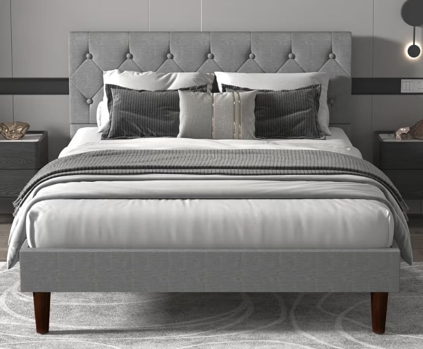 Yegee Brand Queen Size Platform Bed Frame - $100 OBO