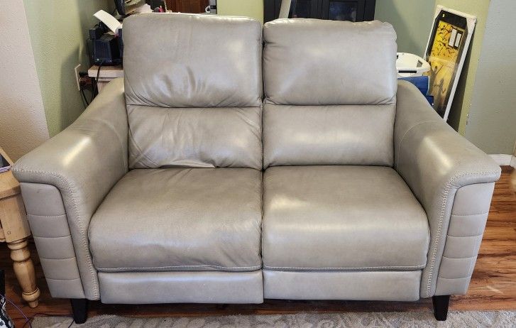 Barely Used Barcalounger Loveseat Power Recliner