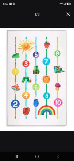 The Very Hungry Caterpillar Rug