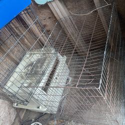 Animal Cages MUST GO MAKE OFFER 
