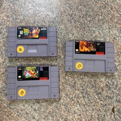 Super Nintendo Games $9 Per Each