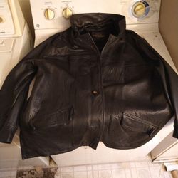 Guess Genuine Leather Jacket