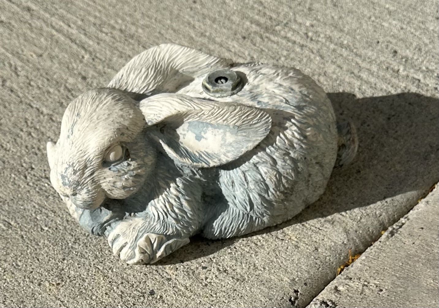Bunny Sprinkler. Used. Attaches To Hose