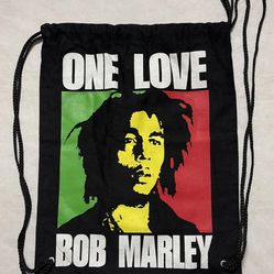 bob marley drawstring bag