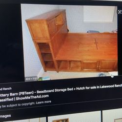 Pottery Barn Teen Bed L