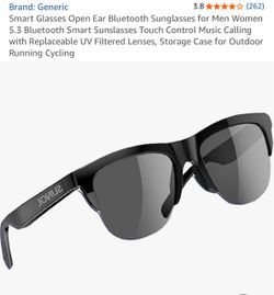 Bluetooth Smart Sunglasses with Open Ear Audio