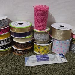 Ribbon Arts And Crafts Take All For $10 Used/new