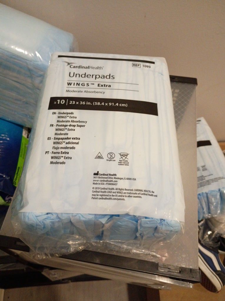 Cardinalhealth Under Pads  Wings Extra 