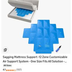 New In Box. !! HELPS WITH SAGGING MATTRESS. COMES W/ Pump. See 👀 All Photos. SELLING For An EXCELLENT PRICE. CASH/ PICKUP ONLY 