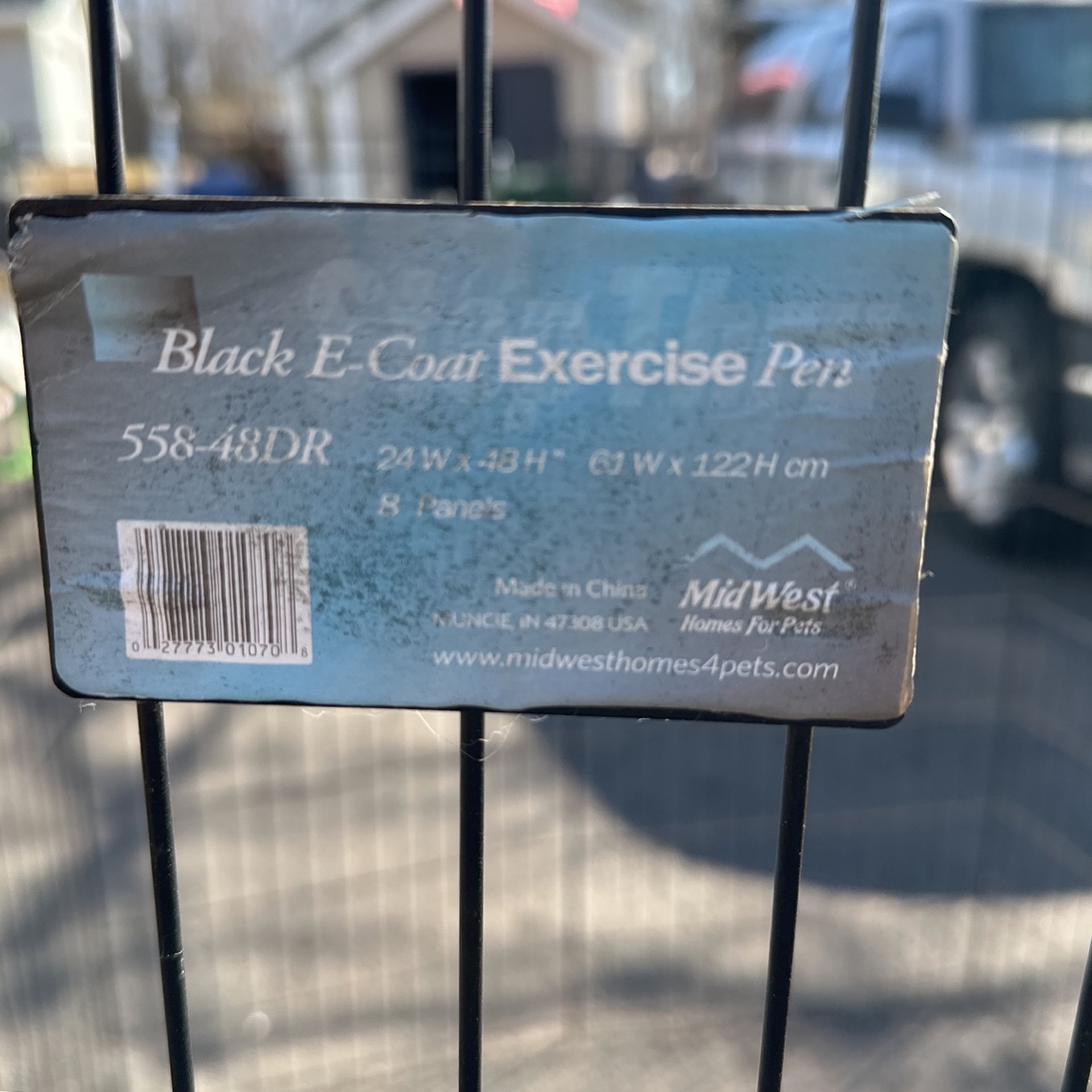 Black E- Coat Exercise Pen