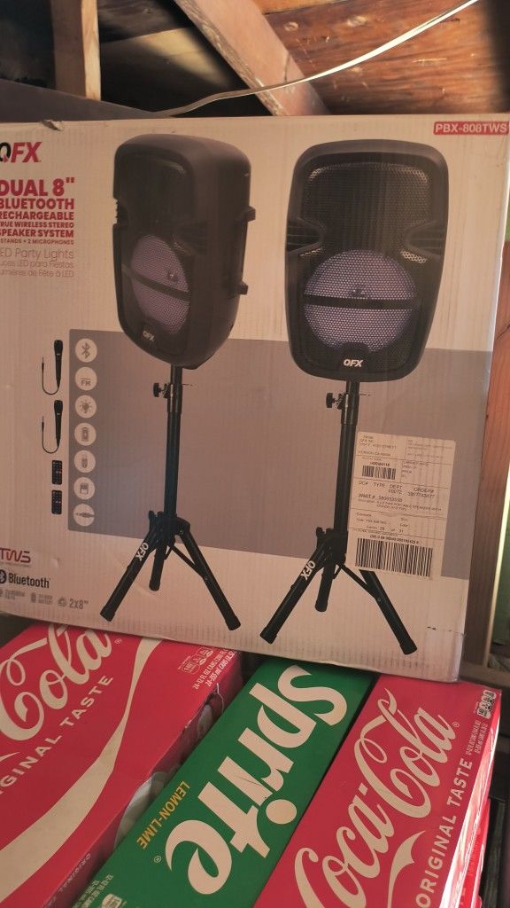 Speaker Bluetooth 8 Inc Twin