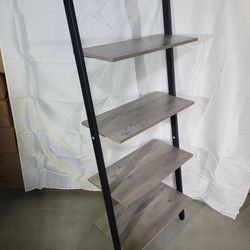 Ladder Shelf In Grey Color 