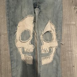 Skull Jeans 
