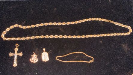 14KT DIAMOND CUT ROPE CHAIN