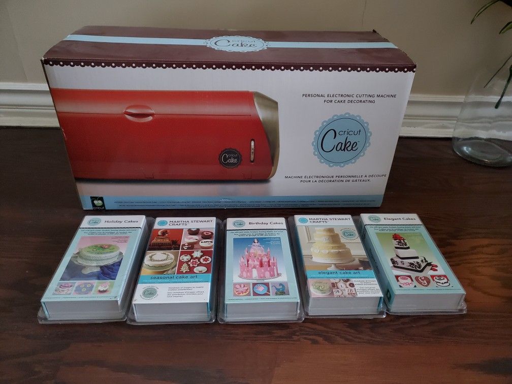 Cricut Cake and 6 Cartridges
