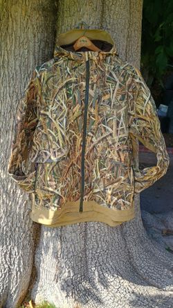 Men's Cabela's Mossy Oak Shadow Grass Camo Hunting Jacket