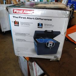 First Alert Fire Resistant & Waterproof File Chest