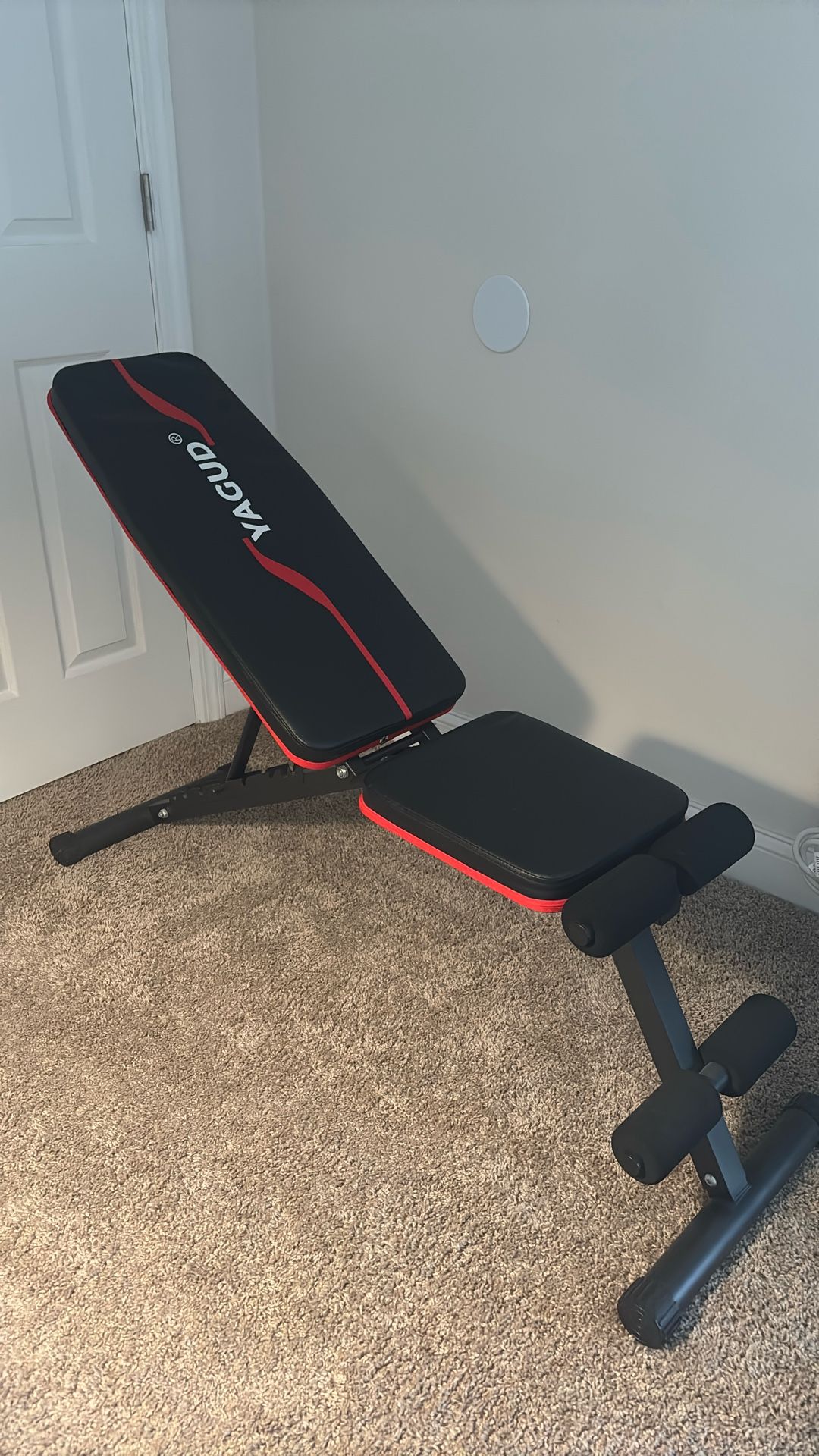 Adjustable Workout Weight Bench - Foldable