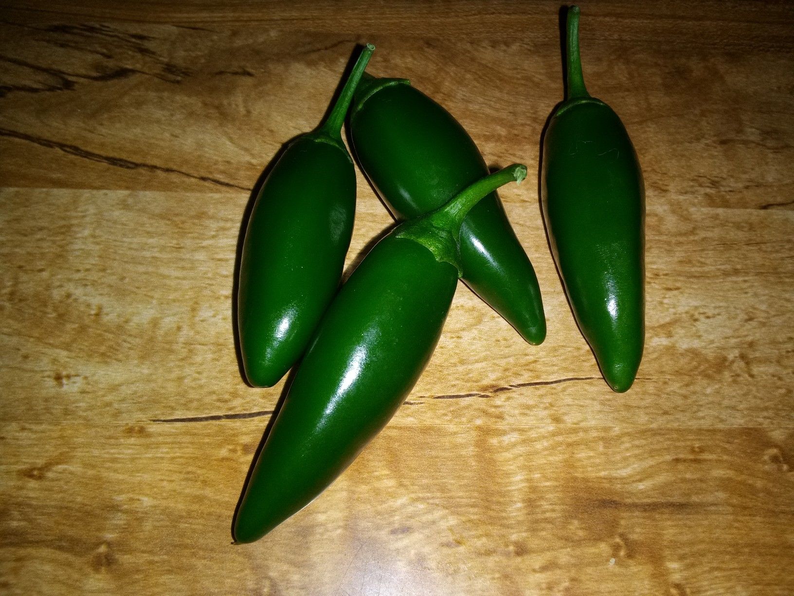 Homegrown Jalopeño Peppers