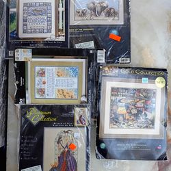 Needlepoint Kits Lot Of 5