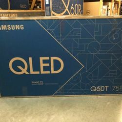 Tv Samsung 75", Q60T, 2020 Model, 4k, Excellent
