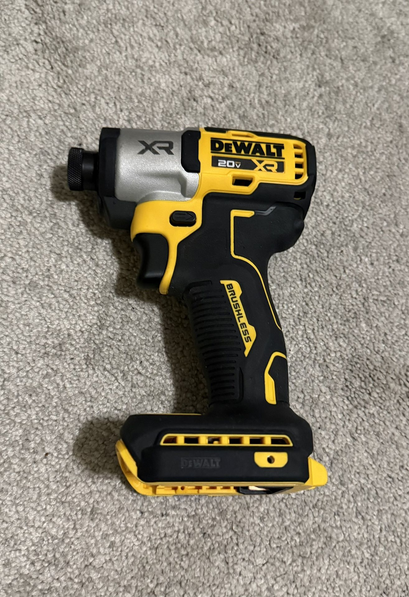 DEWALT 20V MAX XR Cordless Brushless 1/4 in. 3-Speed Impact Driver (Tool-Only)