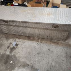 Diamond Plate Tool Box Truck Bed Chrome 