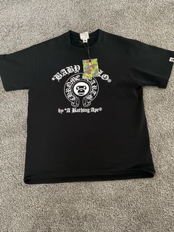 Baby Milo by A Bathing Ape Black Graphic Tee