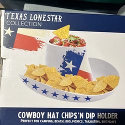 Chip and dip bowl