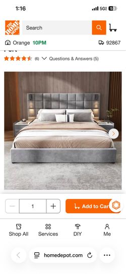 KING SIZE BED FRAME