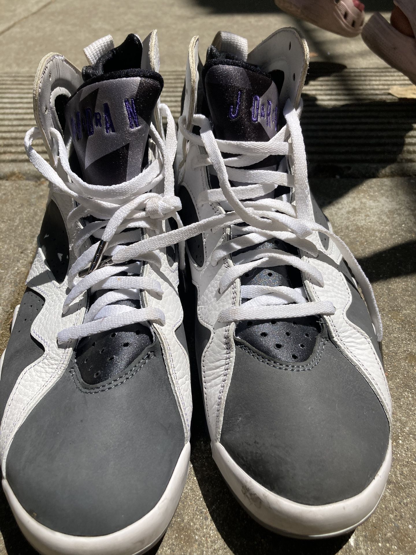 Purple & Grey Jordan’s