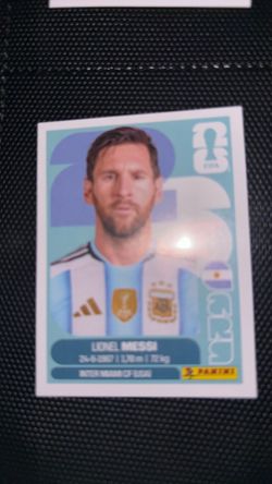 Lionel Messi fifa panini sticker