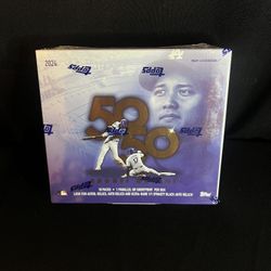 Unsealed- 2024 Topps 50/50: Ohtani – 10-Pack Box