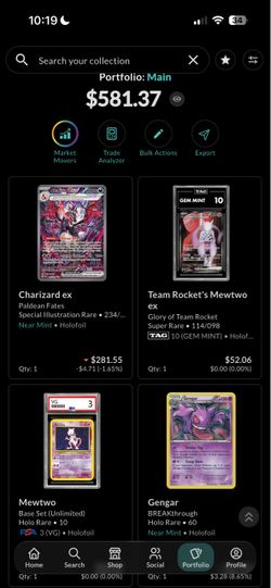 My cards