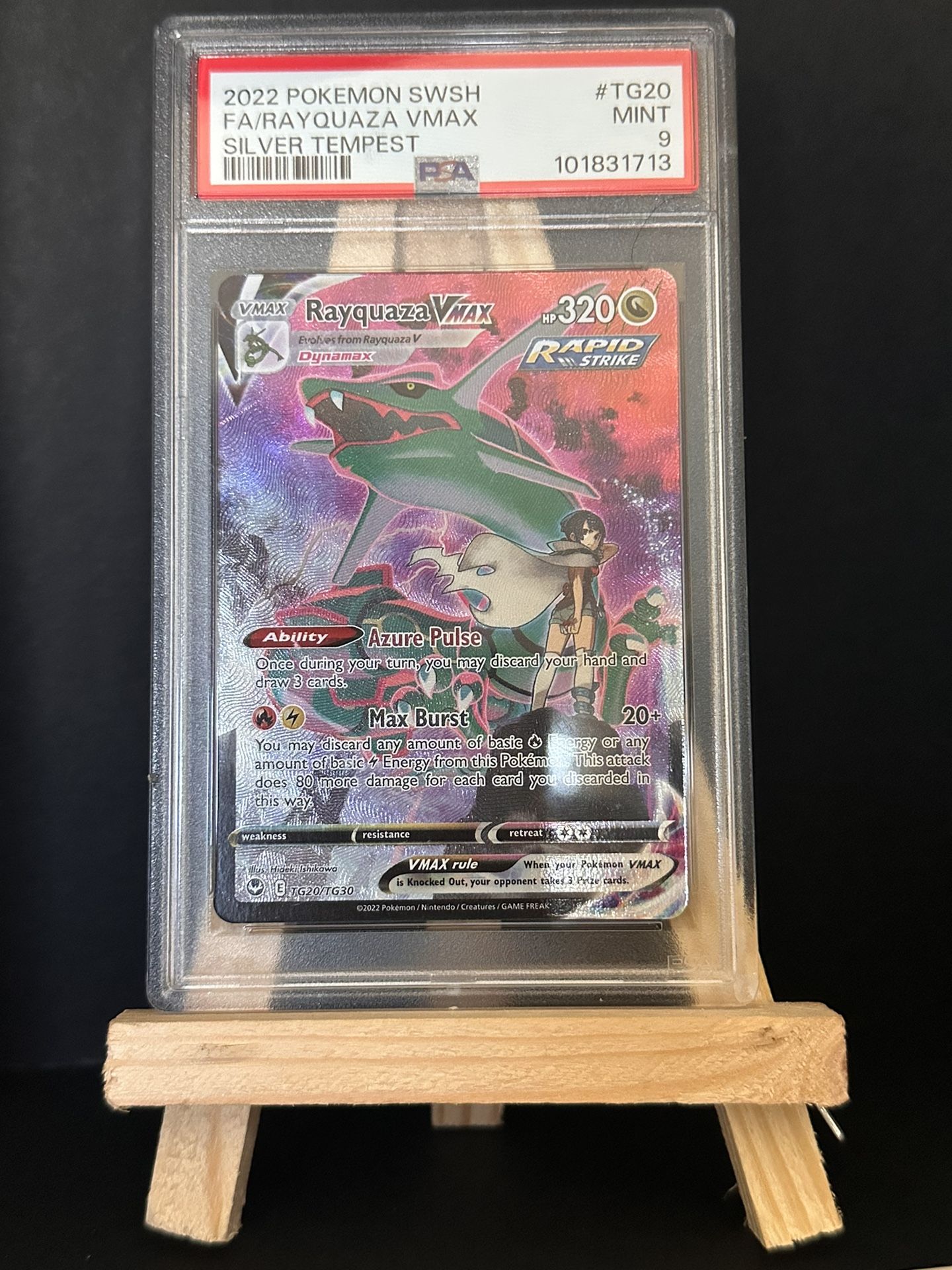 Rayquaza VMAX PSA 9