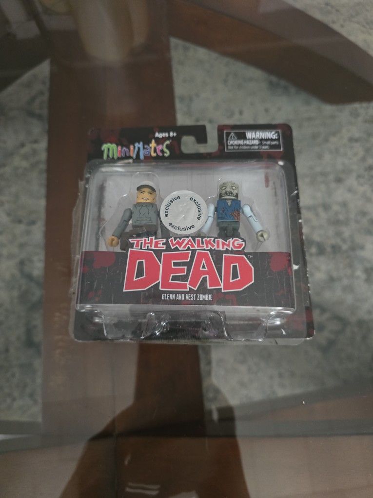 The walking dead mini mates