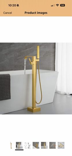 Free-Standing Bathtub Faucet