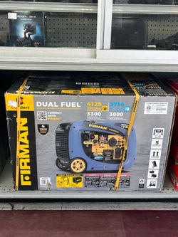 (79624) FIRMAN DUAL GENERATOR BRAND NEW