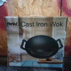 Cast Iron Wok