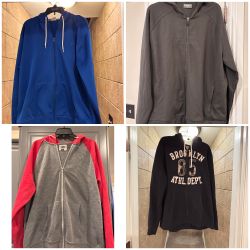 Mens XL/XXL Jackets $10 Each. Bottom right is XXL