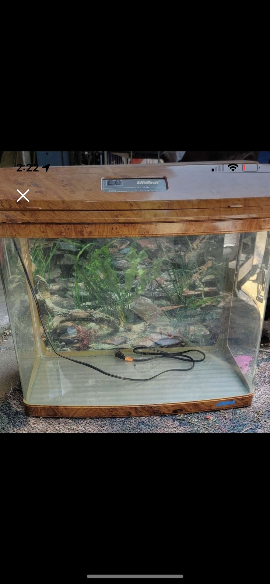 Glass Fish Tank 30 Gallons