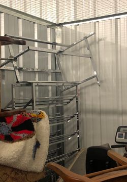 Commercial shoe racks 100 each