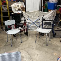 Walkers &shower Benches 