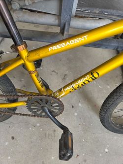 BMX free agent champ bike