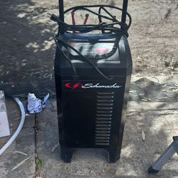 Heavy duty battery, charger, and starter