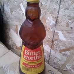MRS. BUTTERSWORTH ANTIQUE SYRUP BOTTLE 