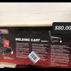 Lincoln Welding Cart